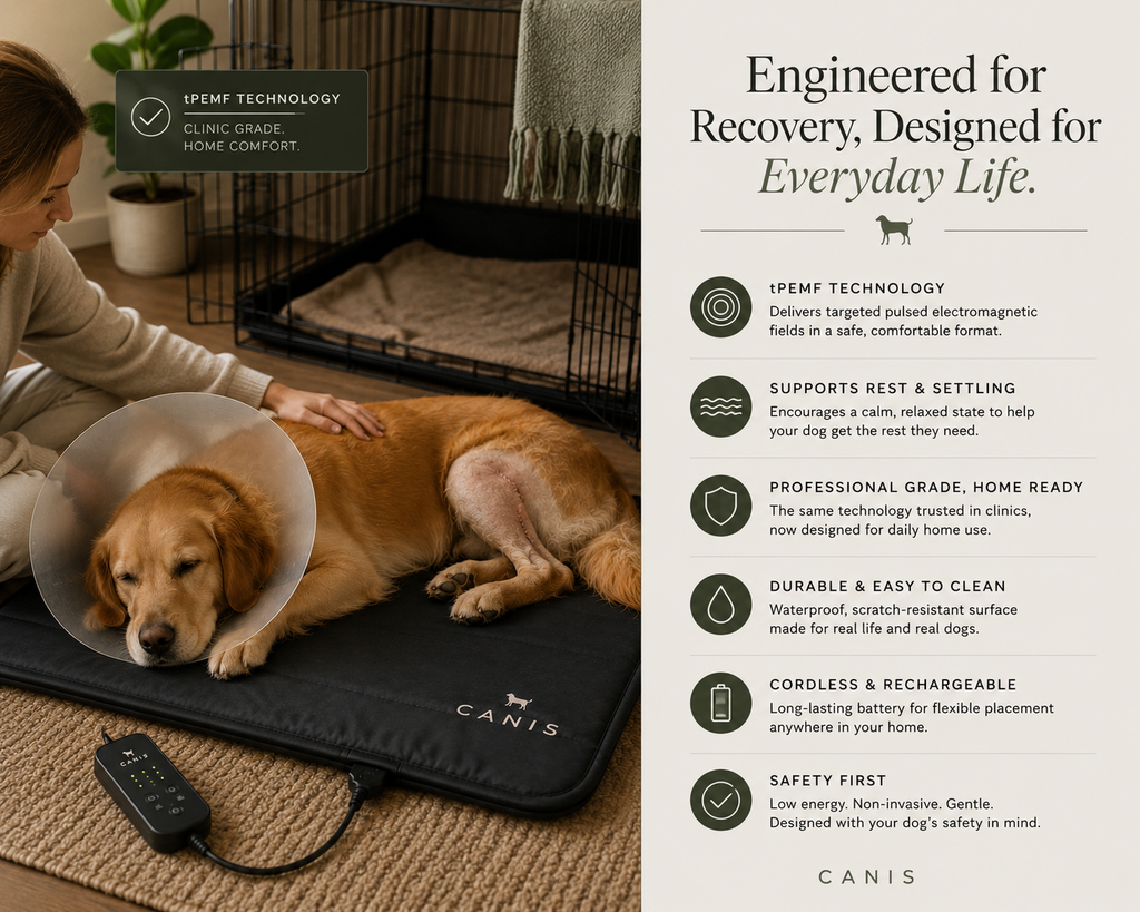 CANIS 1 — tPEMF Recovery Mat for Dogs